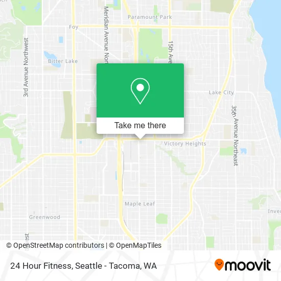 24 Hour Fitness map
