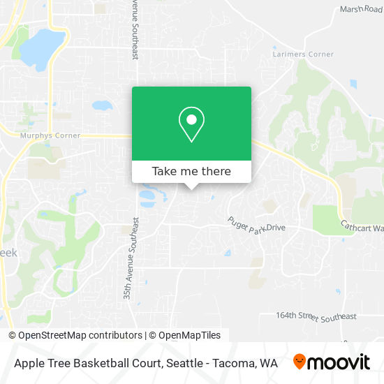 Apple Tree Basketball Court map