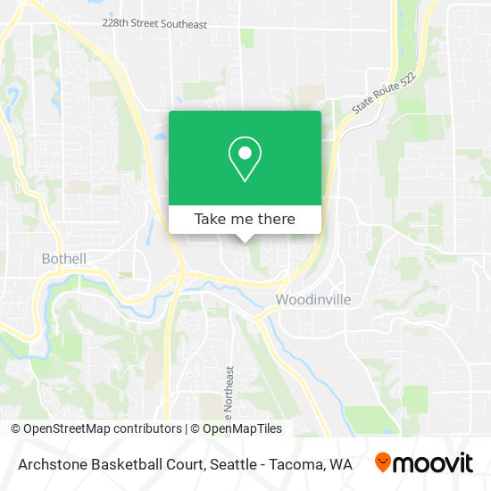 Archstone Basketball Court map