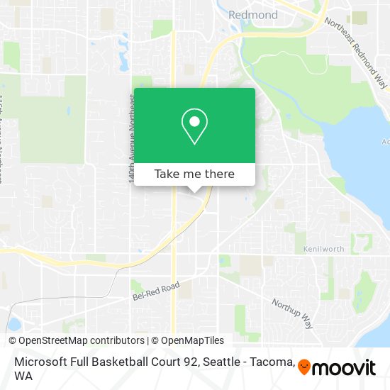 Microsoft Full Basketball Court 92 map