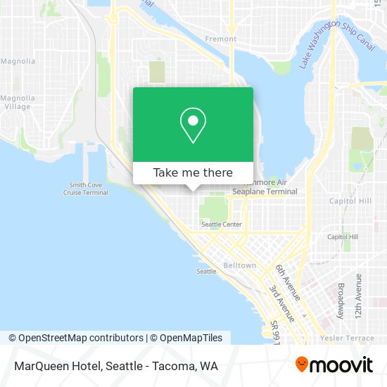 Mapa de MarQueen Hotel