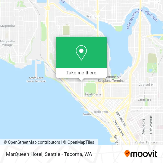 MarQueen Hotel map