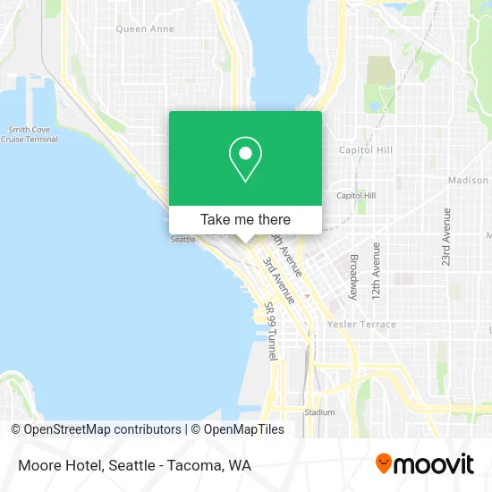 Moore Hotel map