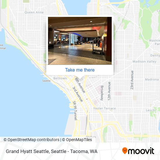Mapa de Grand Hyatt Seattle