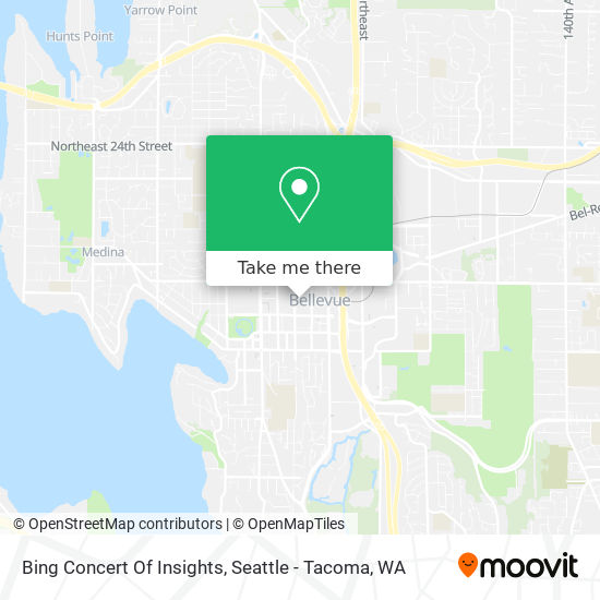 Bing Concert Of Insights map