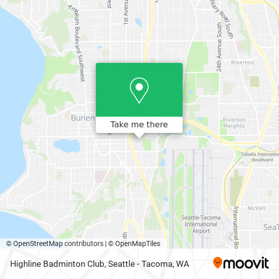 Mapa de Highline Badminton Club