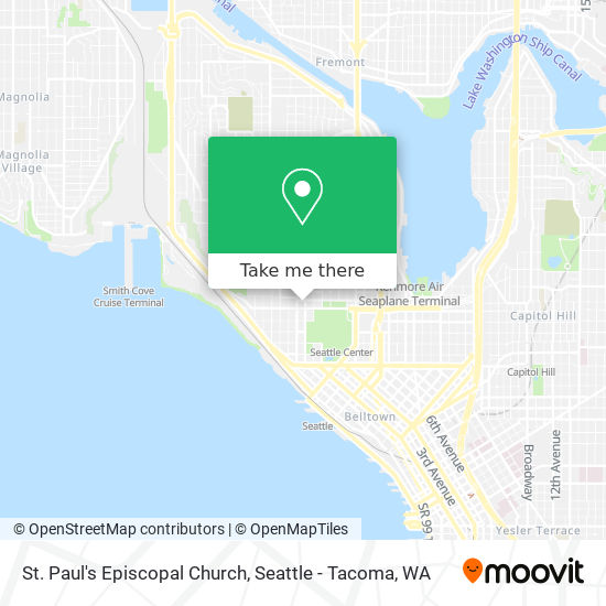 St. Paul's Episcopal Church map