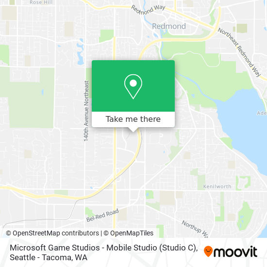 Microsoft Game Studios - Mobile Studio (Studio C) map