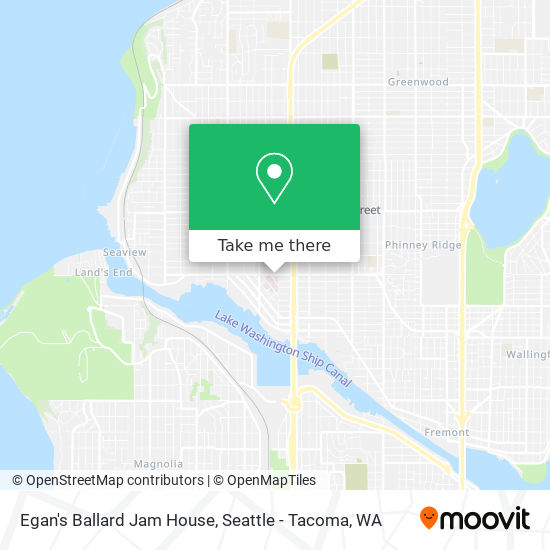 Mapa de Egan's Ballard Jam House