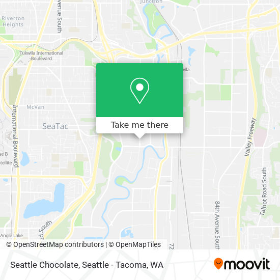 Seattle Chocolate map
