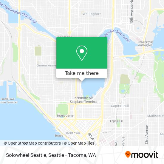 Solowheel Seattle map