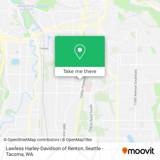 Mapa de Lawless Harley-Davidson of Renton