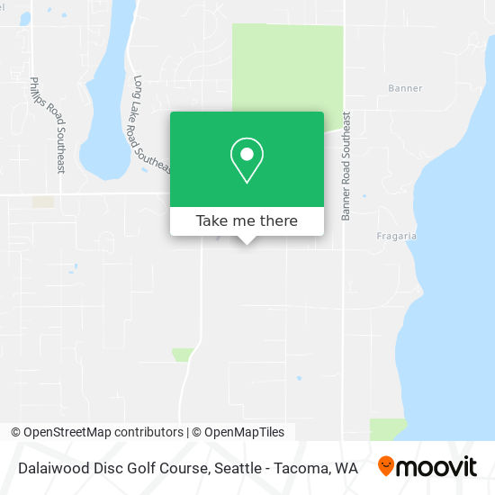 Mapa de Dalaiwood Disc Golf Course