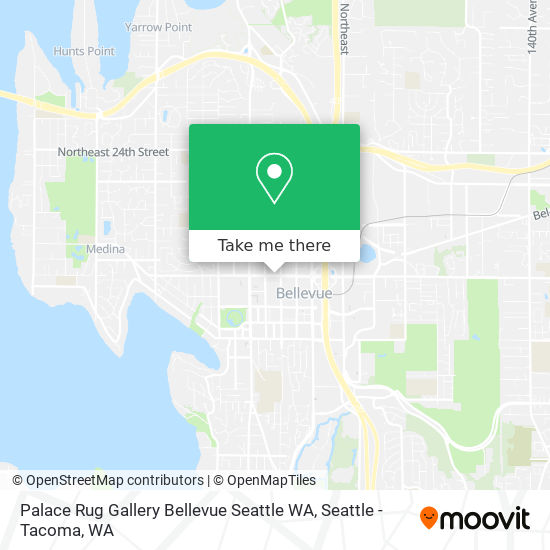 Mapa de Palace Rug Gallery Bellevue Seattle WA