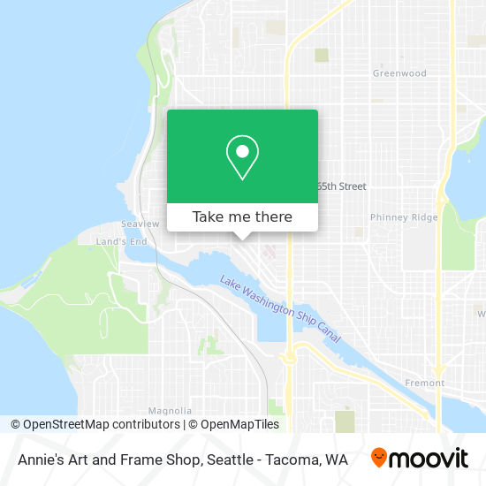 Annie's Art and Frame Shop map