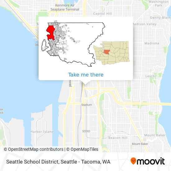 Seattle School District map