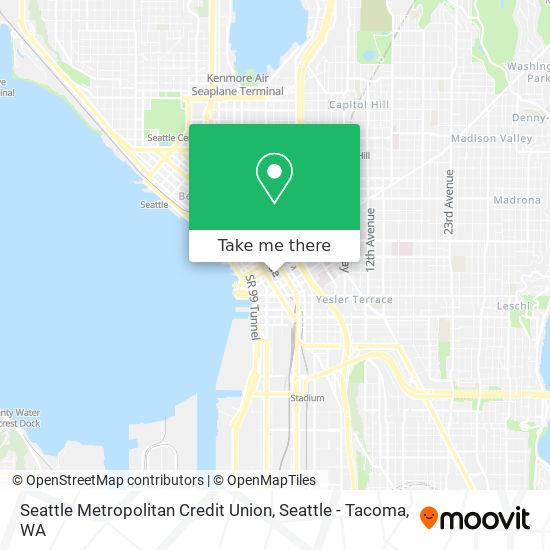 Seattle Metropolitan Credit Union map