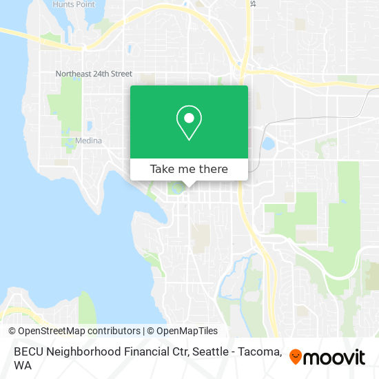 BECU Neighborhood Financial Ctr map