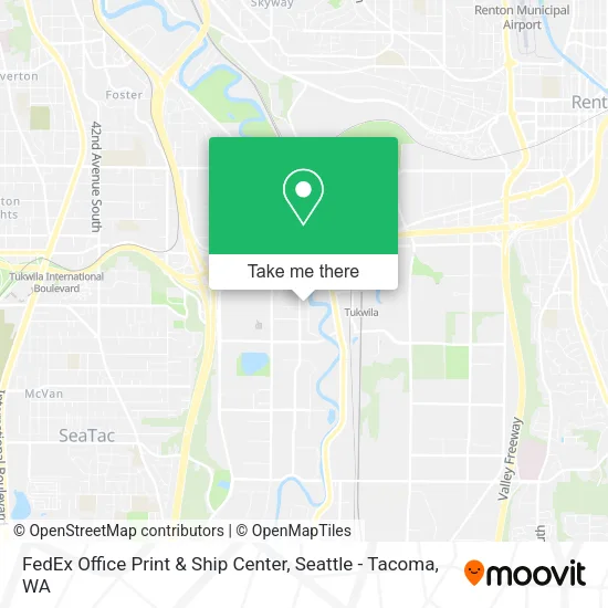 Mapa de FedEx Office Print & Ship Center