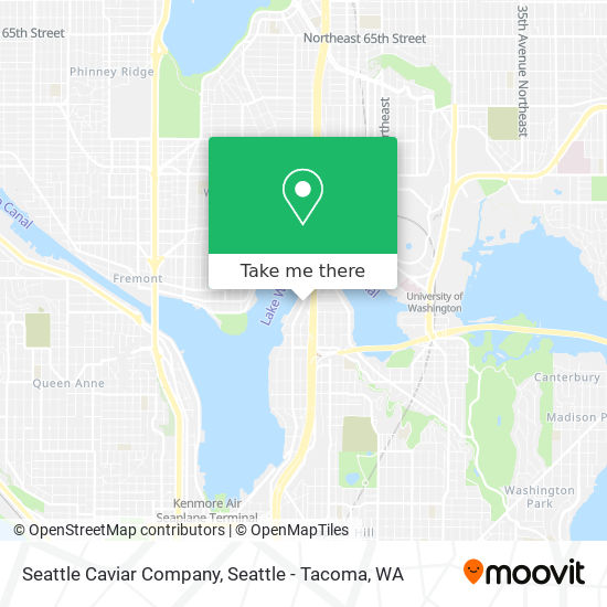 Mapa de Seattle Caviar Company