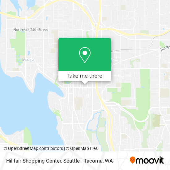 Hillfair Shopping Center map