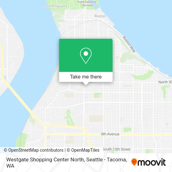 Mapa de Westgate Shopping Center North