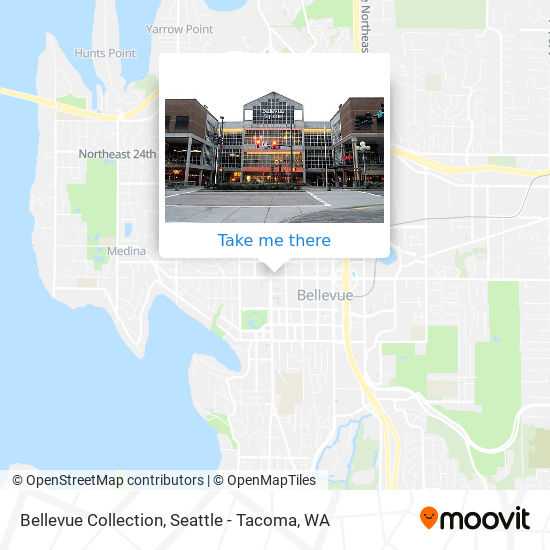 Bellevue Collection map