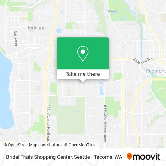 Mapa de Bridal Trails Shopping Center