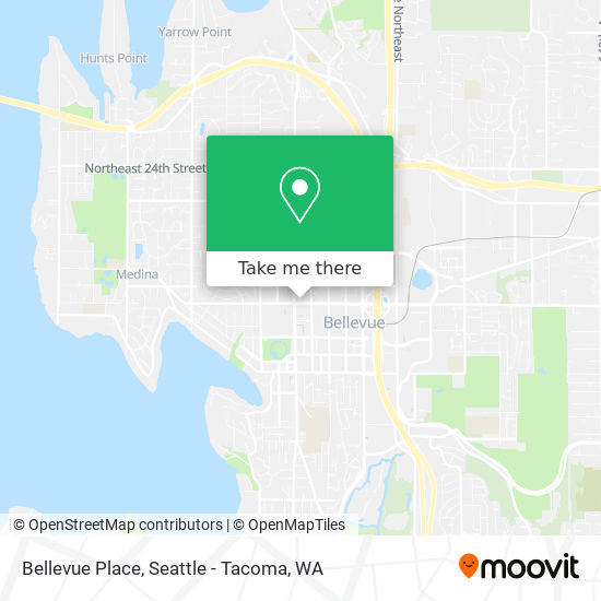 Mapa de Bellevue Place