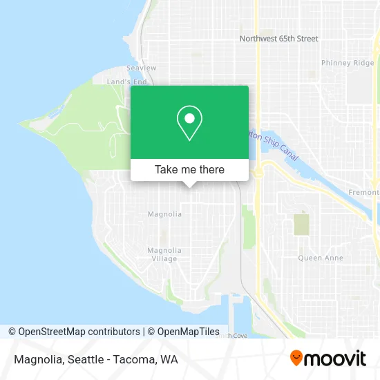 Mapa de Magnolia