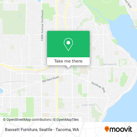 Bassett Furniture map