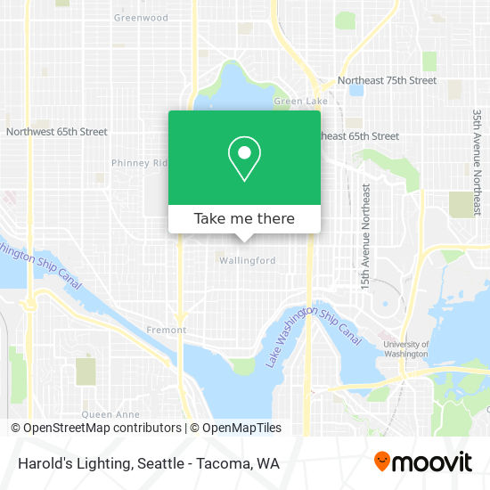 Harold's Lighting map