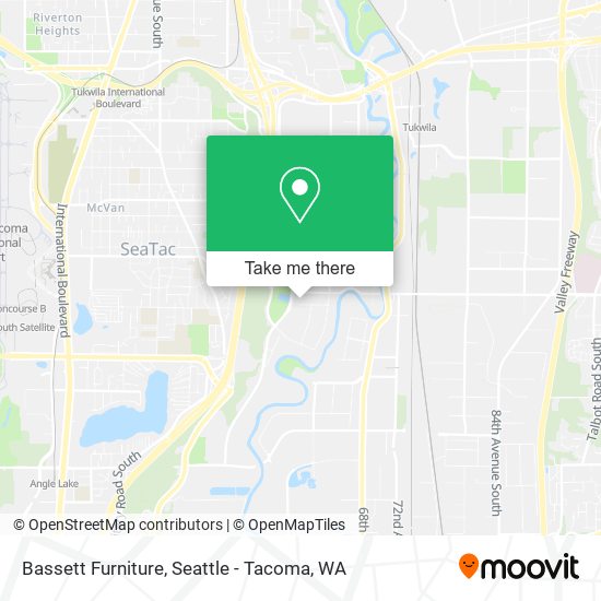 Bassett Furniture map