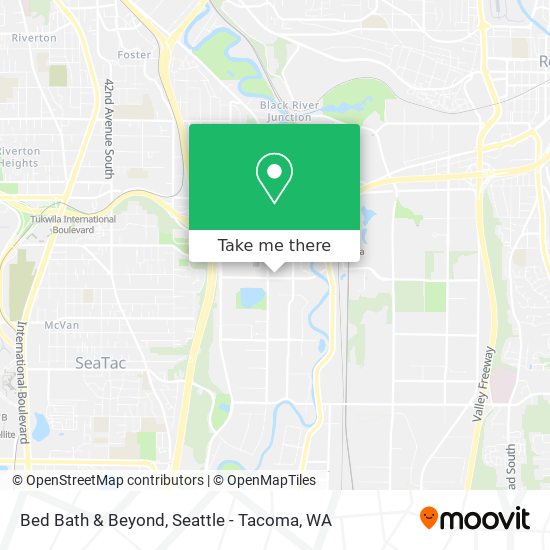 Bed Bath & Beyond map