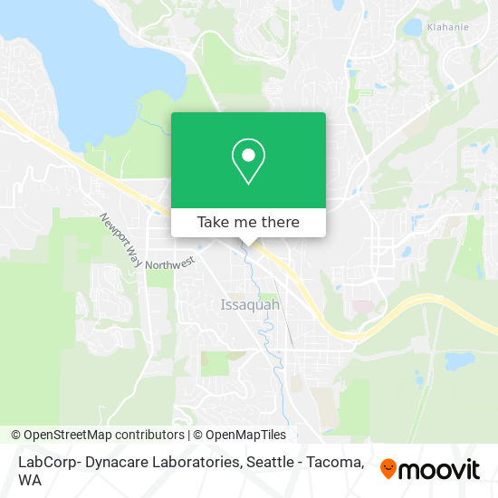 Mapa de LabCorp- Dynacare Laboratories