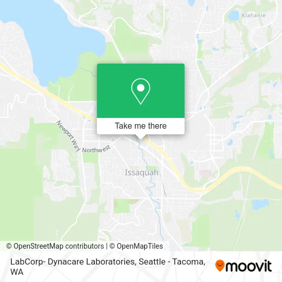 LabCorp- Dynacare Laboratories map