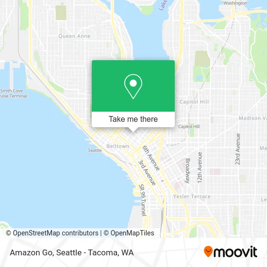 Amazon Go map
