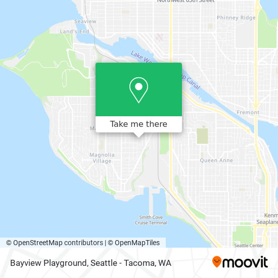 Mapa de Bayview Playground