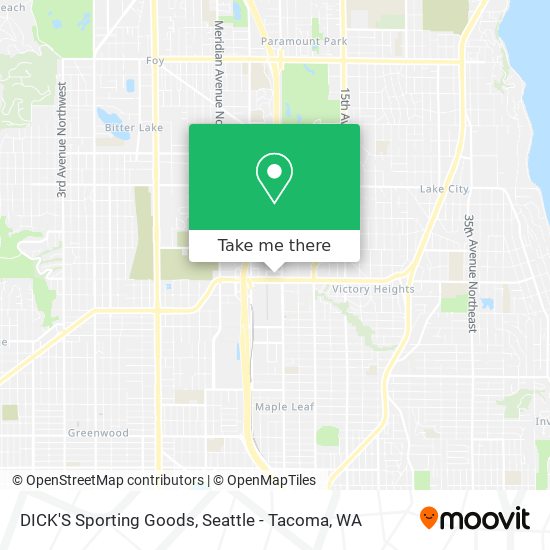 Mapa de DICK'S Sporting Goods