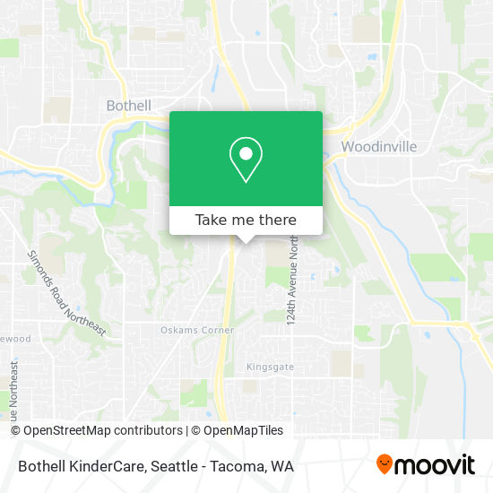 Bothell KinderCare map