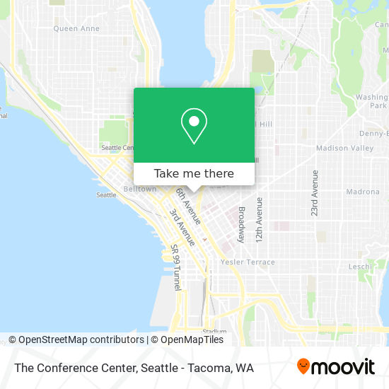 The Conference Center map