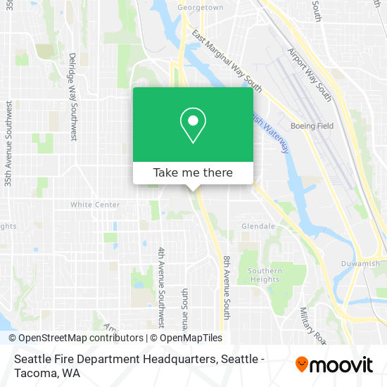 Seattle Fire Department Headquarters map