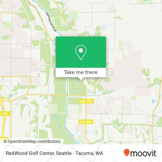 Mapa de RedWood Golf Center