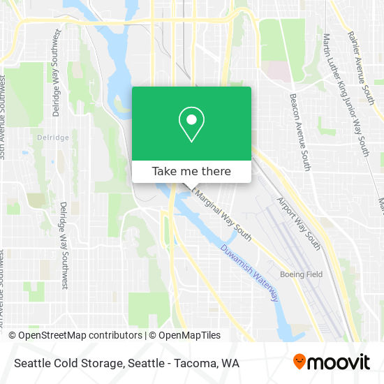 Mapa de Seattle Cold Storage