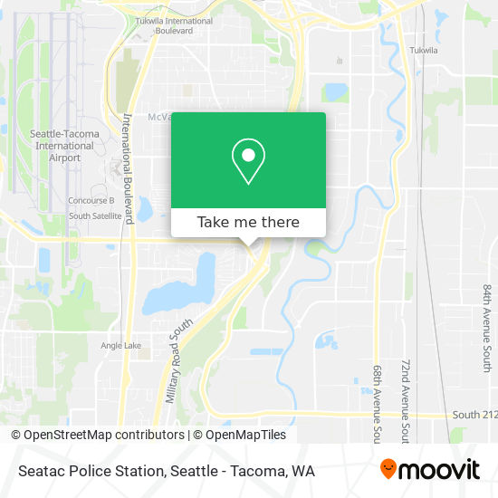 Mapa de Seatac Police Station