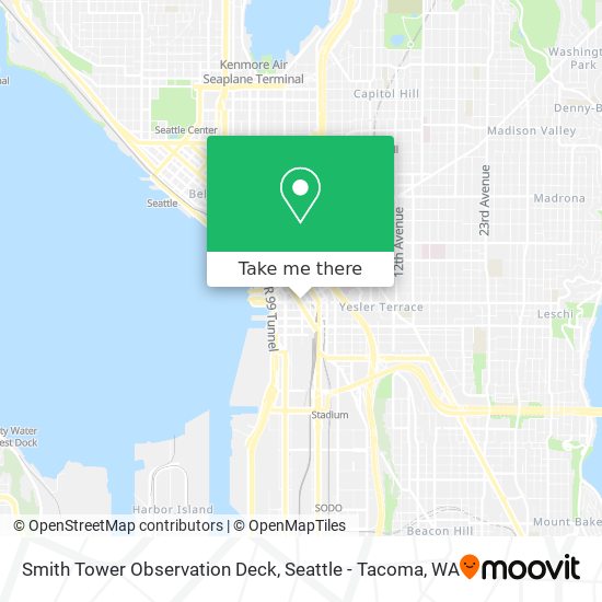 Mapa de Smith Tower Observation Deck