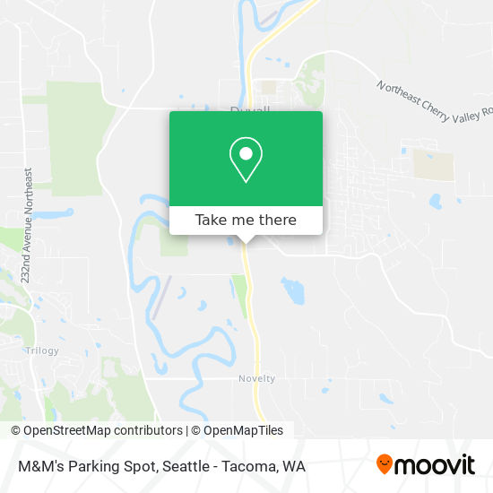 M&M's Parking Spot map