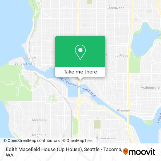 Edith Macefield House (Up House) map