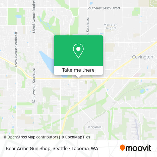 Mapa de Bear Arms Gun Shop