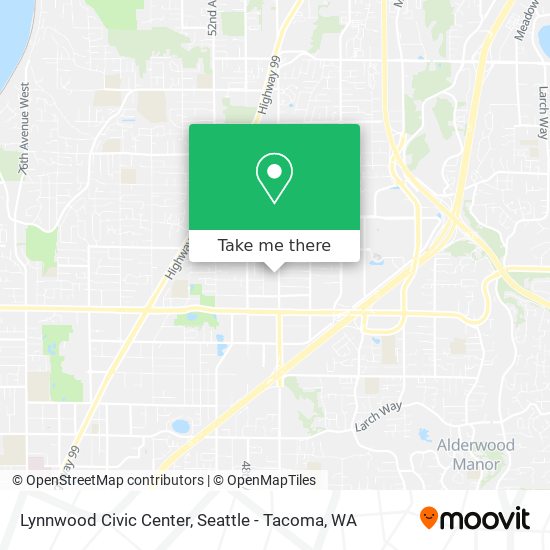 Mapa de Lynnwood Civic Center